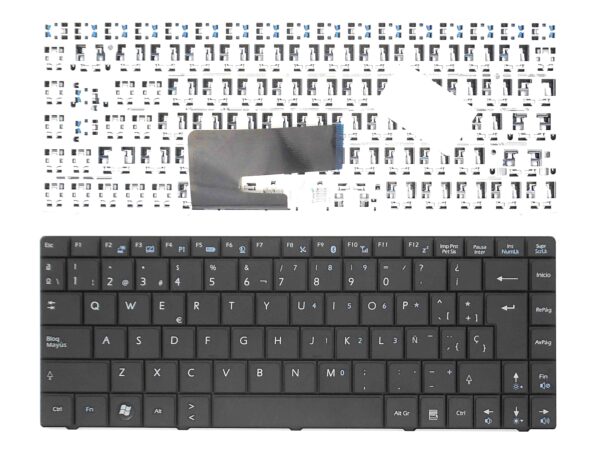 TECLADO PARA PORTATIL MSI WIND U270 SERIES V111822AK1