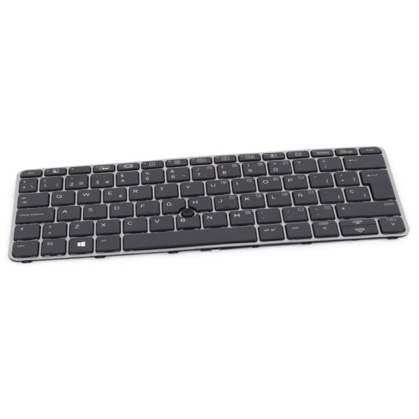 TECLADO RETROILUMINADO PARA PORTÁTIL HP 820 G3 820 G4 725 G3 725 G4 828 G3 828 G4 12-0152D-DZ01-K19 PRETO - Image 2
