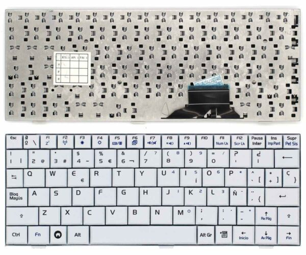 TECLADO PARA PORTATIL ASUS EEE PC 700 701 900 901 V072462AK2 OKNA-021SP03