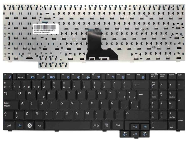 TECLADO PARA PORTATIL SAMSUNG NP-R540-JS02ES NP-R540-JS03ES NP-R540-JS06ES