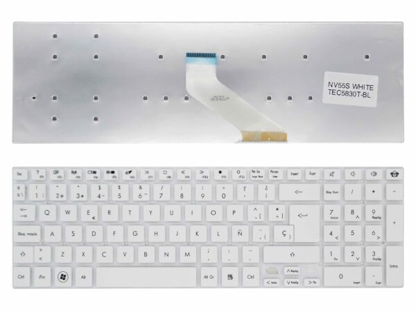 TECLADO PARA PORTATIL PACKARD BELL PK130HJ1C18 MP-10K36E0-6982