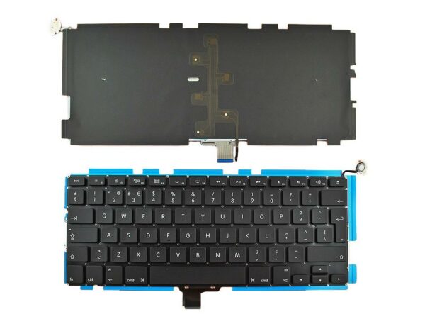 TECLADO PARA PORTATIL APPLE MACBOOK PRO UNICUERPO A1278 MB467 PORTUGUES