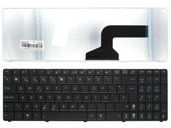 TECLADO PARA PORTATIL ASUS N53S N53SM N53SV N73S