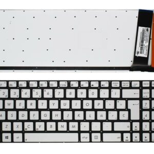 TECLADO PARA PORTÁTIL ASUS N56V N56 N76 N56DP N56DY RETROILUMINADO