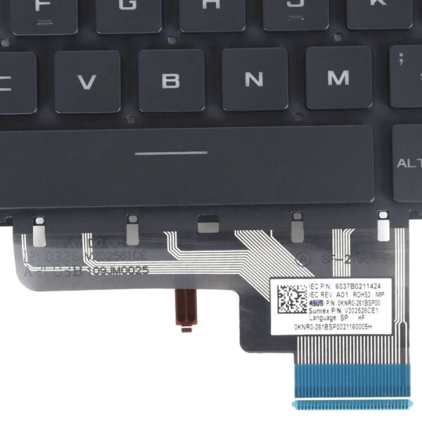 TECLADO RETROILUMINADO PARA PORTÁTIL ASUS TUF AIR FX516 FX516P FX516PR FX516PM FA516 - Image 5
