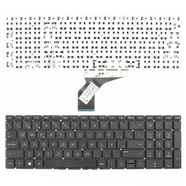 TECLADO PARA PORTÁTIL HP 250 G7 255 G7 15-DA 15-DB 15-DW 255 G7 256 G7 NSK-XN4SC NEGRO