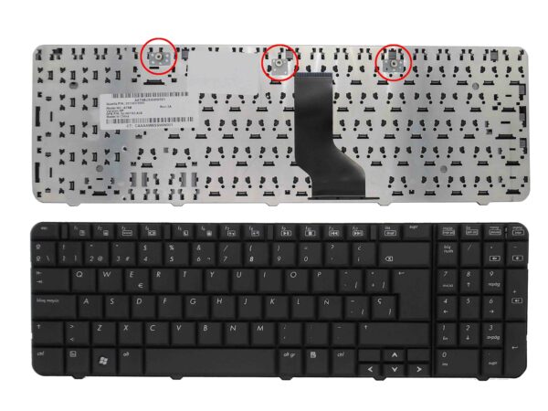 TECLADO PARA PORTATIL HP COMPAQ CQ60-136ES 496771-071 - Image 2