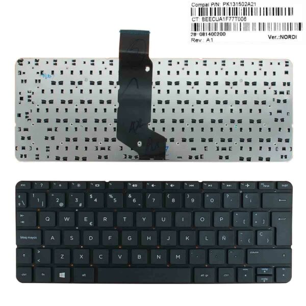TECLADO PARA PORTATIL HP STREAM 11-D018NS 11-D020NR 11-D020TU