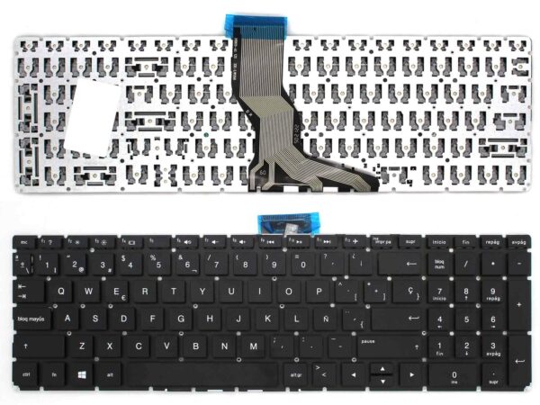 TECLADO PARA PORTATIL HP 250 G6 255 G6 OMEN 17-W00 17-W100 17-W200 (INTRO PEQUENO)