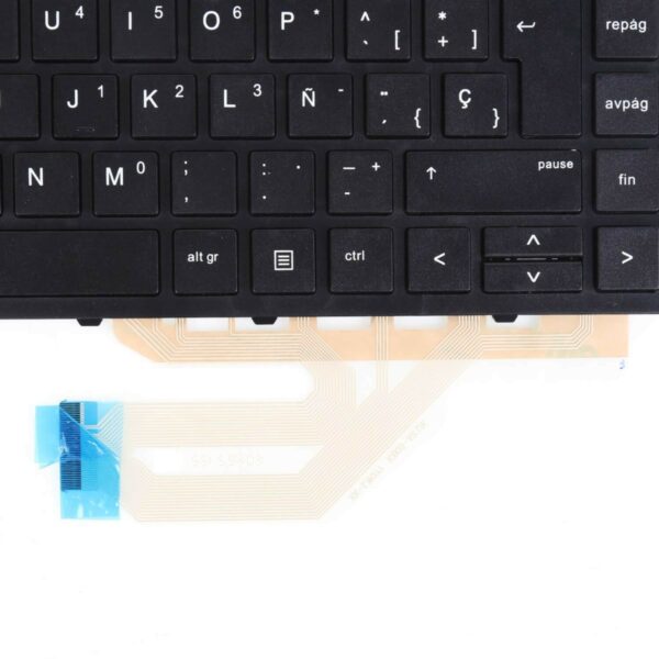 TECLADO PARA PORTATIL HP PROBOOK 430 G5 445 G5 PRETO COM ESTRUTURA - Image 5