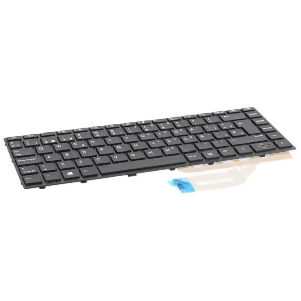 TECLADO PARA PORTATIL HP PROBOOK 430 G5 445 G5 PRETO COM ESTRUTURA