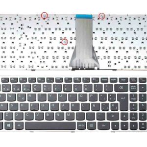 TECLADO PARA PORTÁTIL LENOVO G50-70 PLATA