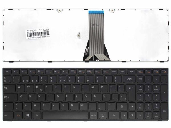 TECLADO PARA PORTÁTIL LENOVO IDEAPAD 300-15IBR 300-15ISK 300-17ISK 500-15ACZ FLEX 2 15