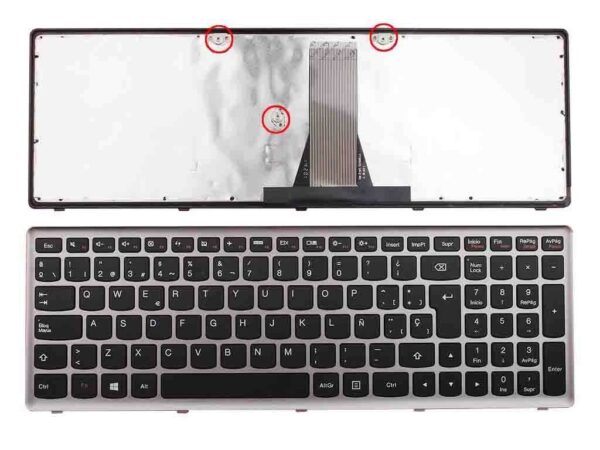 TECLADO PARA PORTATIL LENOVO IDEAPAD Z510 S510P S500 Z50-70 Z50-75