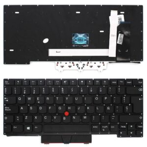 TECLADO PARA PORTATIL LENOVO THINKPAD E14 R14 S3 GEN2 PRETO
