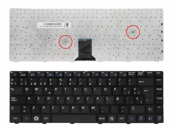 TECLADO PARA PORTATIL SAMSUNG NP-R522 NP-R520 R520 R522 CASTELLANO
