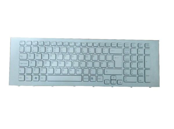 TECLADO PARA PORTATIL SONY VAIO VPC-EJ SERIES COM ESTRUTURA BRANCO