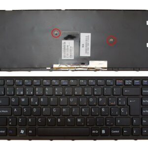 TECLADO PARA PORTATIL SONY VAIO VPC-EA PRETO
