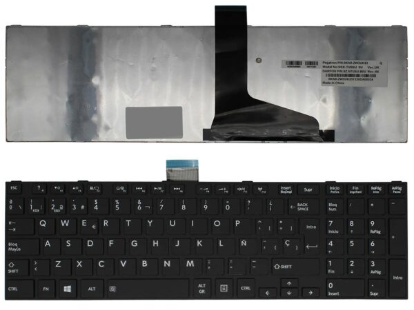 TECLADO PARA PORTÁTIL TOSHIBA SATELLITE L855-11K