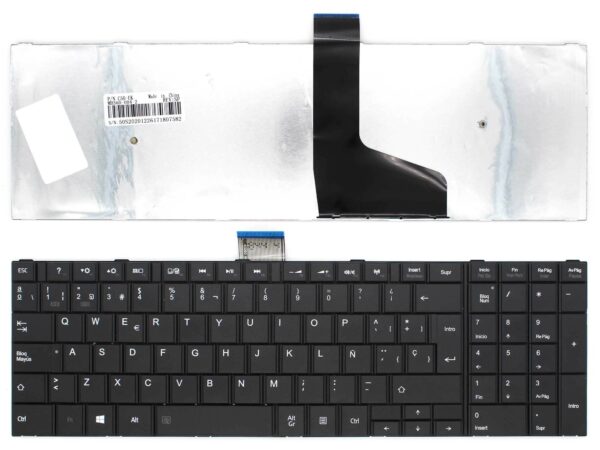 TECLADO PARA PORTATIL TOSHIBA SATELLITE PRO C50-A-1C8 C50D-A-113