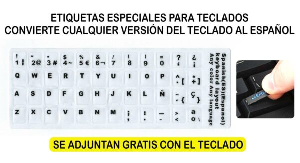 TECLADO PARA PORTATIL TOSHIBA SATELLITE L50D-B-13P MP-13R86E0-920 AEBLIP00010 MP-13R8 9Z.NBCSQ.00U - Image 2