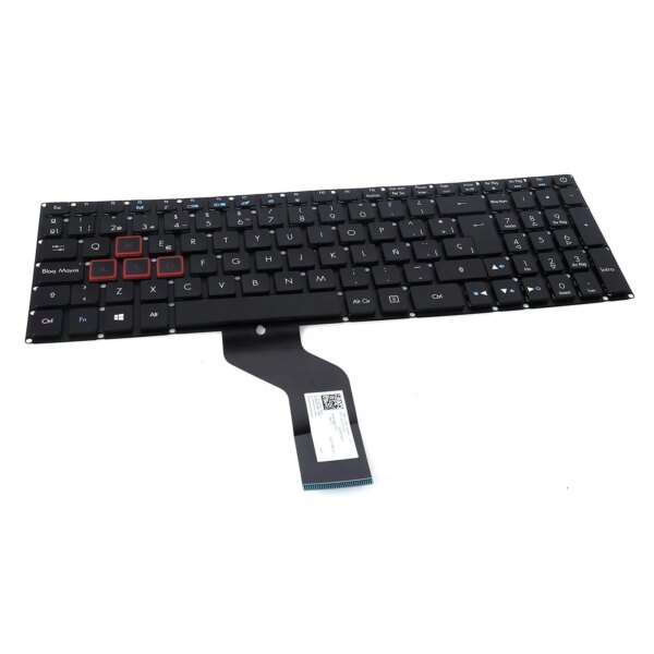 TECLADO RETROILUMINADO PARA PORTÁTIL ACER ASPIRE VX15 VX5-591 VX5-591G - Image 2