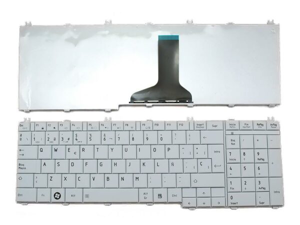 TECLADO PARA PORTATIL TOSHIBA SATELLITE L750 L770 L775 9Z.N4WSV.00S BRANCO