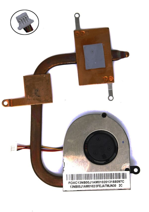 VENTILADOR CON DISIPADOR PARA PORTÁTIL ASUS EEE PC 1015 1015T 1015B 1015PE 1015P - Image 2