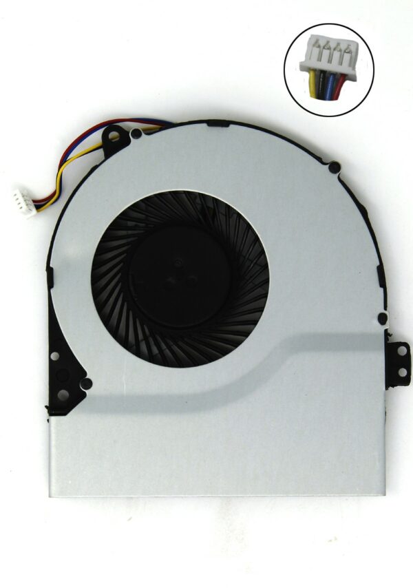 VENTILADOR PARA PORTÁTIL ASUS K56CA(para single heatsink copper cooling pipe,Version 1,OEM) - Image 2