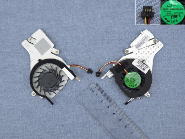 VENTILADOR CPU PARA PORTÁTIL HP MINI CQ10 CON DISIPADOR