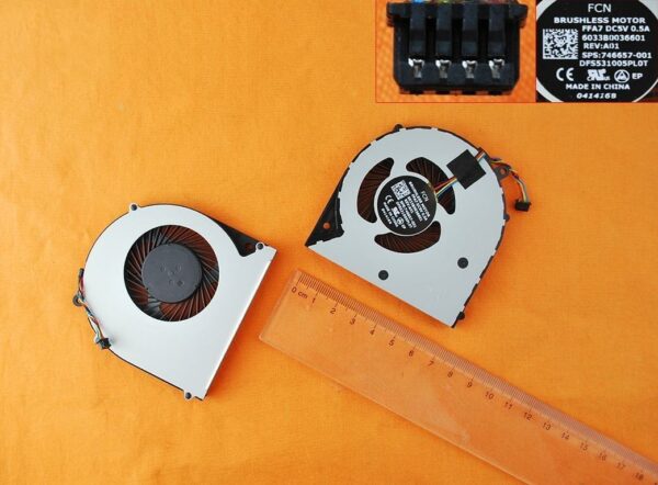 VENTILADOR PARA PORTÁTIL HP 350 G1 350 G2 340G2 350G1 CPU() 746657-001