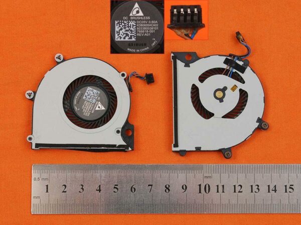 VENTILADOR PARA PORTÁTIL HP PRO X2 612 G1 766618-001 KDB0605HCA02 766618-001 KDB0605HCA02