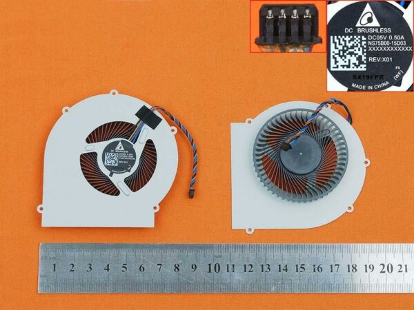 VENTILADOR PARA PORTÁTIL HP PROBOOK 650 G2 630 G3 NS75B00-15D03 840734-001