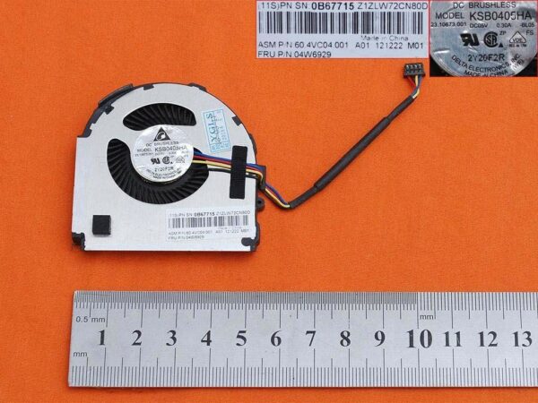 VENTILADOR PARA PORTÁTIL LENOVO THINKPAD X220 X220I X230 60.4VC04.001 04W6929