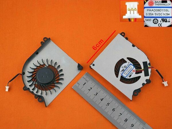 VENTILADOR CPU PARA PORTÁTIL MSI GS60 PAAD06015SL-N294