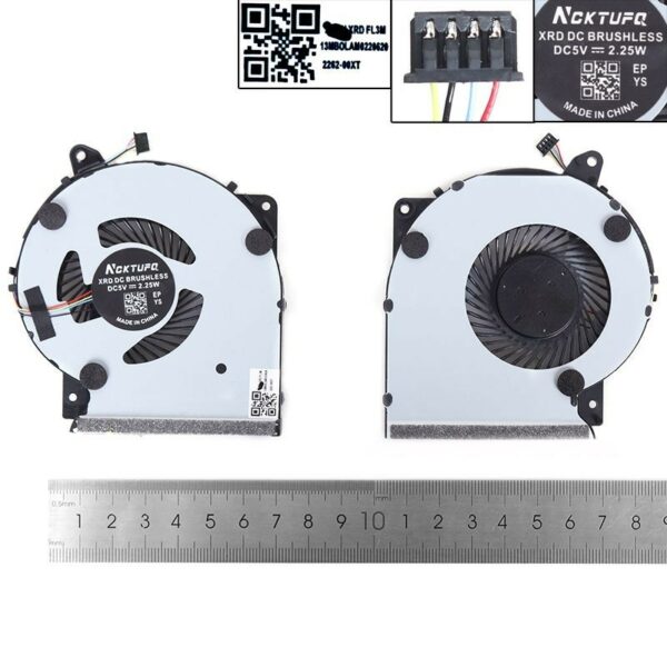 VENTILADOR PARA PORTÁTIL ASUS X409U X509U F Y5200 FL8700D M509D