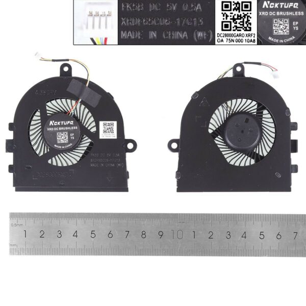 VENTILADOR PARA PORTÁTIL DELL INSPRION 3480 3481 5493 3491 LATITUDE 3490