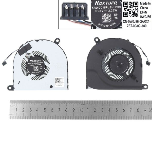 VENTILADOR PARA PORTÁTIL DELL LATITUDE E5480 E5490 E5491 E5495 0NV7FD VERSIÓN 2