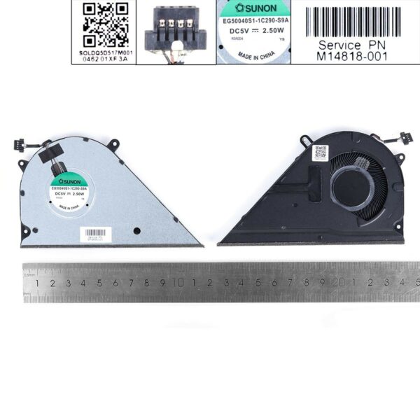 VENTILADOR PARA PORTÁTIL HP PAVILION 15-EG 15-EH TPN-Q245 Q246 M08945-001