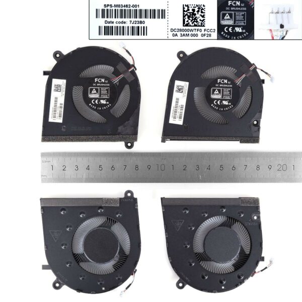 VENTILADOR PARA PORTÁTIL HP SPECTRE X360 16" 2 EN 1 16-F 16T-F M83462-001