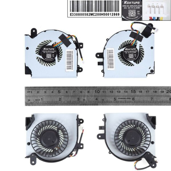 VENTILADOR PARA PORTÁTIL MSI GF75 MS-17F1 17F2 17F4 17F5 N415 N416