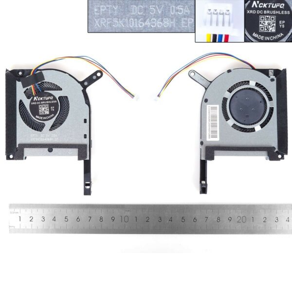 VENTILADOR GPU PARA PORTÁTIL ASUS FX95D FX705G FX505D GE FX86
