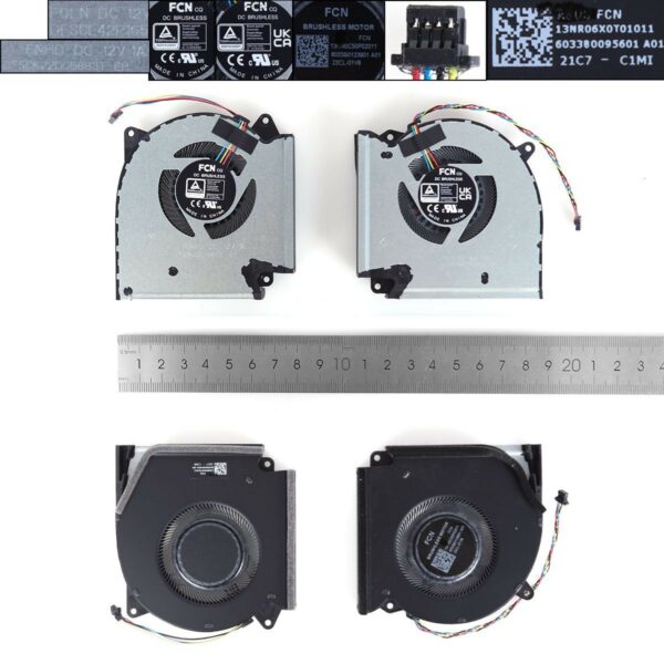 VENTILADOR PARA PORTÁTIL ASUS ROG 5PLUS 5R G513QY 2021 G513QM 5900 12V