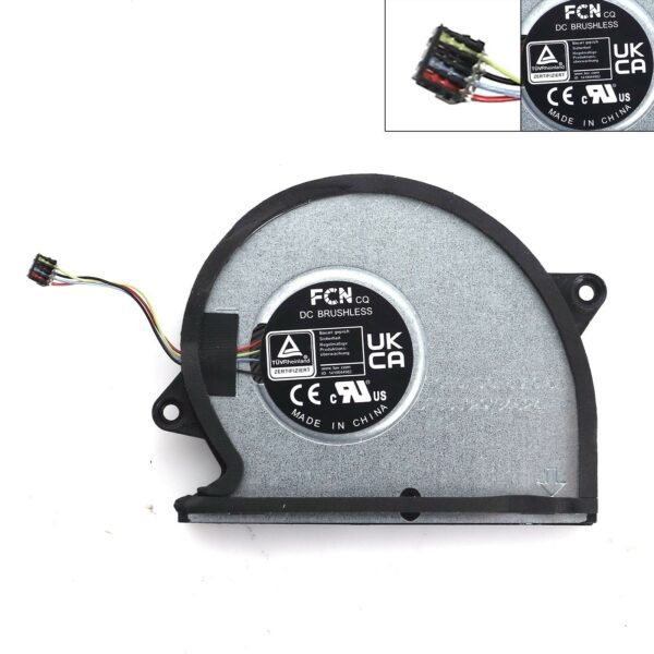 VENTILADOR CPU + GPU PARA PORTÁTIL ASUS ROG ZEPHYRUS NR2203 GV601 X16 GV601RE GV601RW GV601RM - Image 11