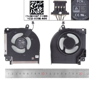 VENTILADOR GPU PARA PORTÁTIL DELL ALIENWARE X17 R1 R2 09DNWT