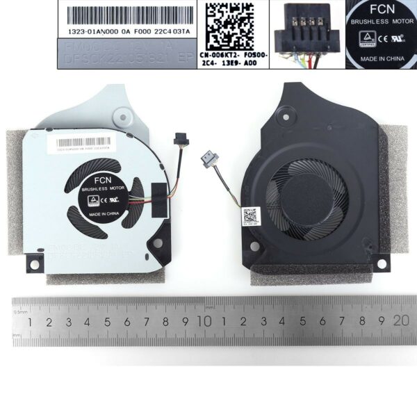 VENTILADOR PARA PORTÁTIL DELL G7-7790 G5-5590 7590 P82F 12V