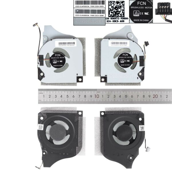 VENTILADORES PARA PORTÁTIL DELL G7-7790 G5-5590 7590 P82F 12V