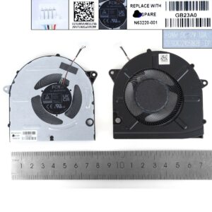 VENTILADOR PARA PORTÁTIL HP PAVILION 16-AB TPN-W161 N63219-001