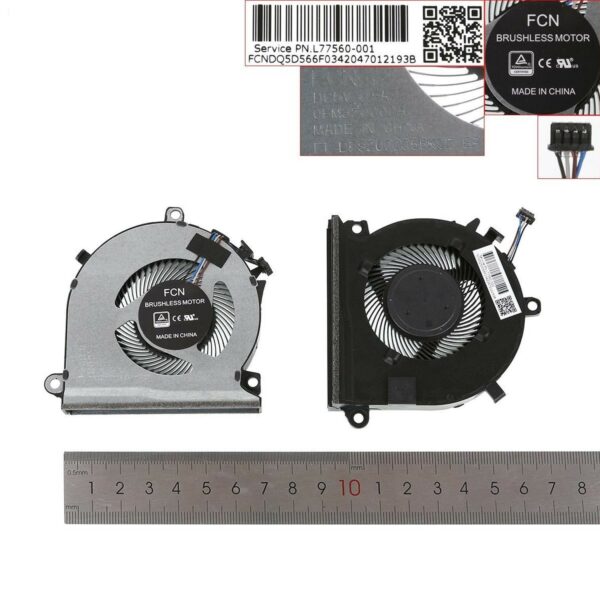 VENTILADOR PARA PORTÁTIL HP PAVILION GAMING 15-EC 15-EC0013DX L77560-001