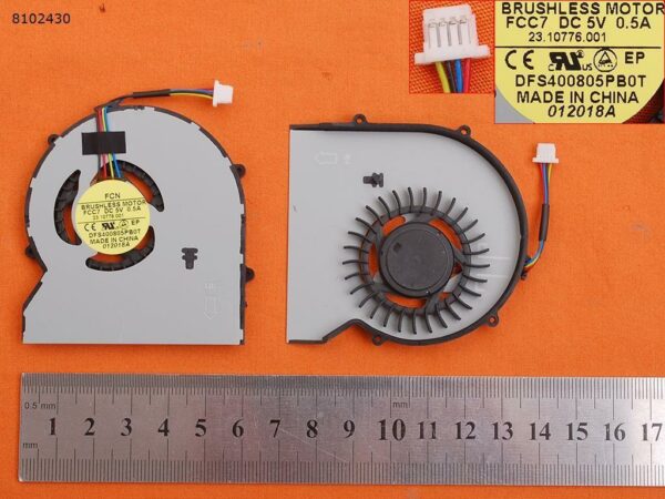 VENTILADOR CPU PARA PORTÁTIL HP PROBOOK 430 G1 470 G1 727766-001 DFS400805PB0T